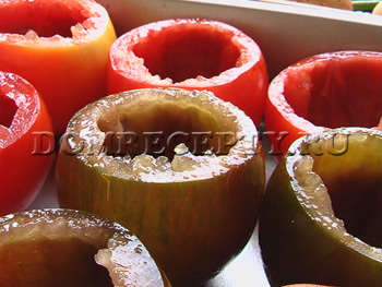 Фаршированные помидоры - рецепт - помидоры в форме для запекания
