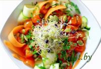 Салат из моркови с кабачками