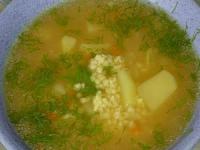 Суп крупяной на мясном бульоне - 4 рецепта