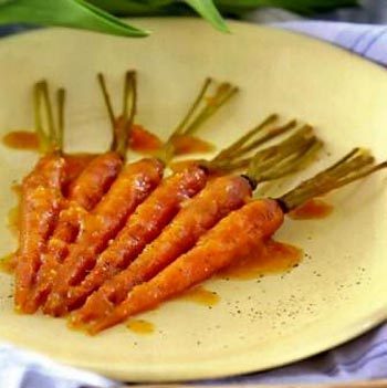Рецепт как приготовить морковь в абрикосовой глазури 