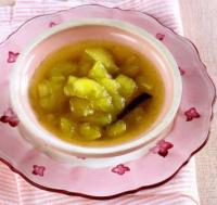 Рецепт как приготовить вкусный  дынный джем с куркумой и ванилью