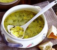 Рецепт вкусного Супа из молодого картофеля с укропом