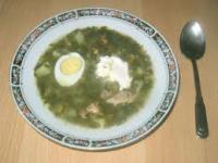 Суп из щавеля и  Холодный огуречный суп