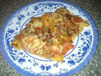 Рецепт вкусной пиццы на лаваше