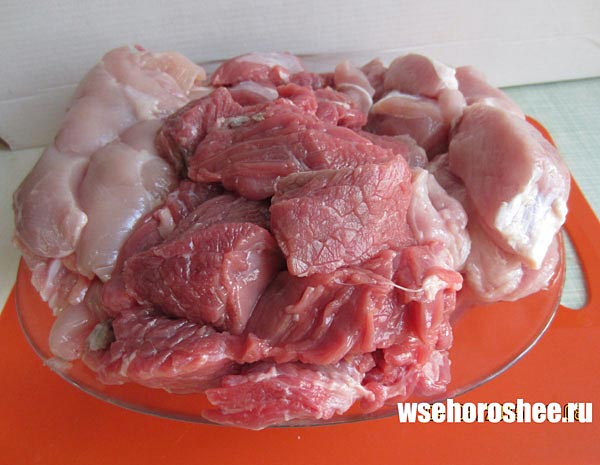 Котлеты из говядины в духовке - мясо