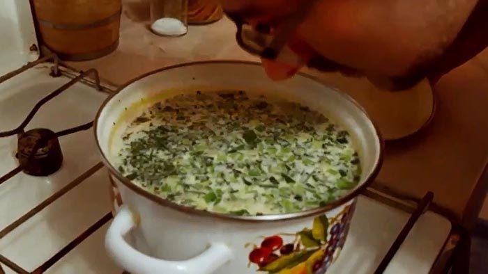 Сырный суп - Антикризисный рецепт супа с горбушей!
