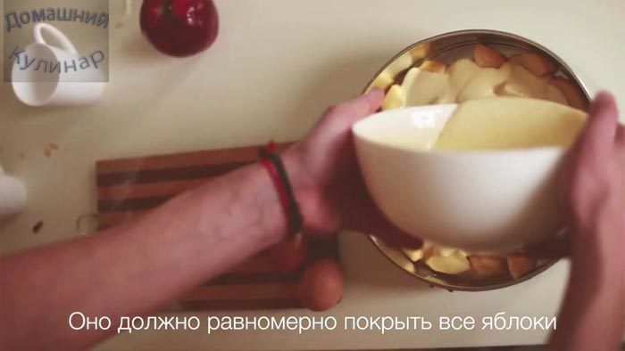 Быстрый рецепт яблочной шарлотки
