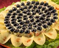 Вкусный и оригинальный салат "Подсолнух" - Салат с чипсами