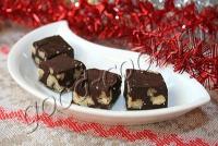 Конфеты `Шоколадная помадка с орехами`