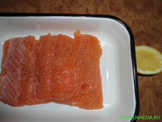 Рецепт малосольного лосося
