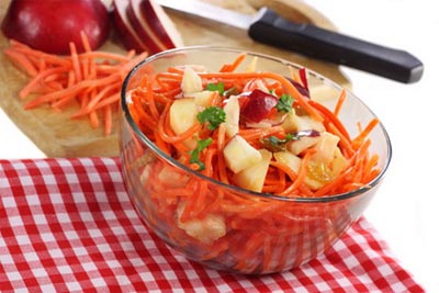 Диетический салат для похудения из моркови