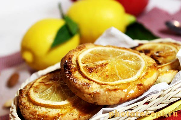 Миндальное печенье с дольками лимона - шаг 10
