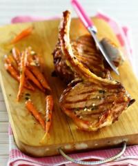 Рецепт как приготовить Телятину на косточке с пряной морковью