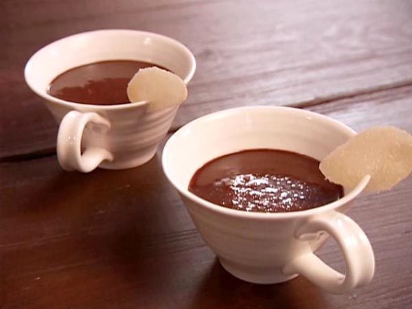 Малиновый горячий шоколад