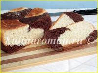Домашний шоколадно-ванильный хлеб в мультиварке