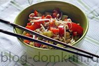 Домашний овощной салат по-вьетнамски