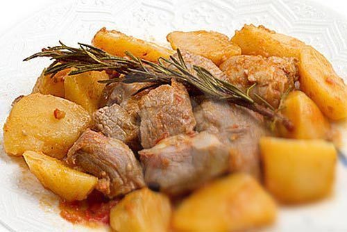Якутские блюда: Тушеное мясо