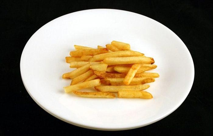 73 грамма картошки-фри = 200 калорий