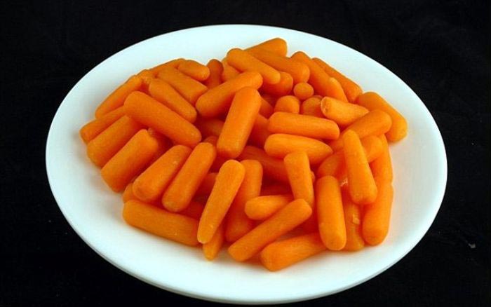 200 калорий - это 1,5 килограмма моркови