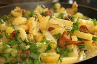 Рецепты в духовке - Картофель запеченный с лисичками | Запеченные свиные ребра | Запечённый палтус