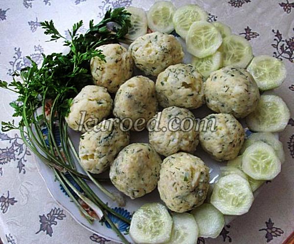 Ньокки или картофельные галушки с укропом