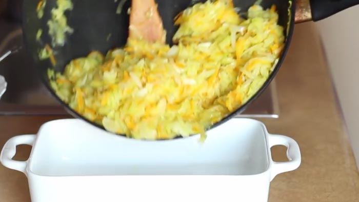 Запеканка из кабачков в духовке с сыром