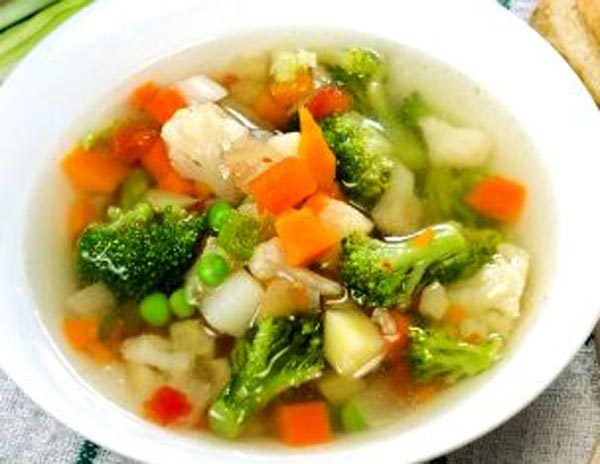 Простые рецепты вкусных супов - Суп из курицы с овощами